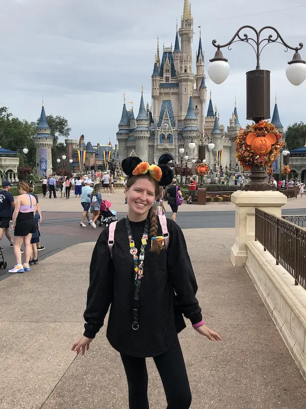 Morgan at Disneyland